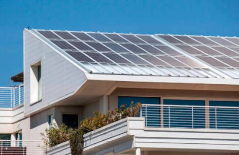 Building integrated solar panels